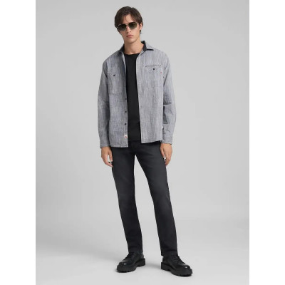 Chemise Replay Homme CHAMBRAY Gris Cloane Vannes M4149A 52818 010