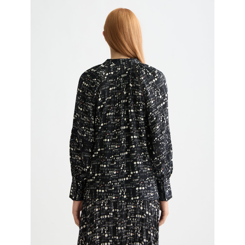 Chemisier Scotch & Soda Femme LACE Noir Cloane Vannes U9B00957T U022