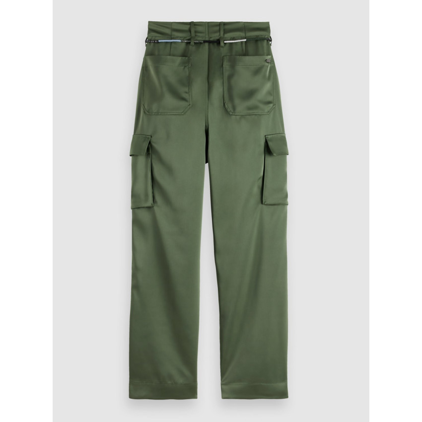 Pantalon Femme Scotch & Soda FAYE Kaki Cloane vannes ULH01016F U360