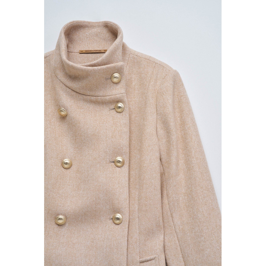 Manteau Femme Beige Cloane Vannes 21010398 132
