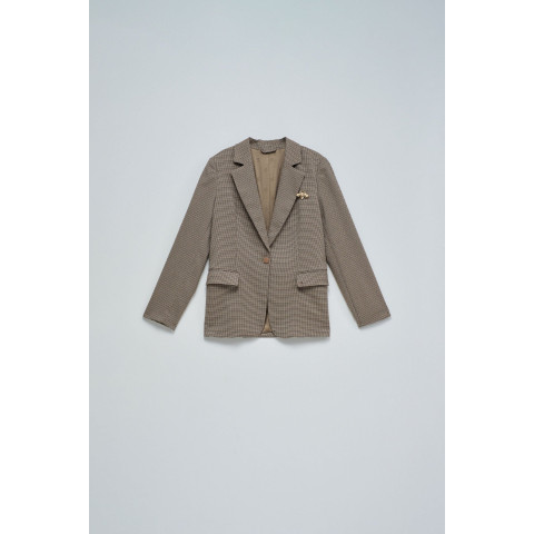 Blazer Femme Taupe Cloane Vannes 21010394 920