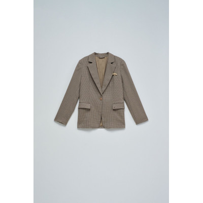 Blazer Femme Taupe Cloane Vannes 21010394 920