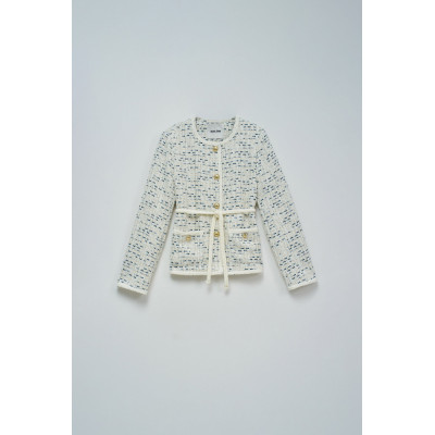 Veste Femme Blanche Cloane Vannes 21010382 010