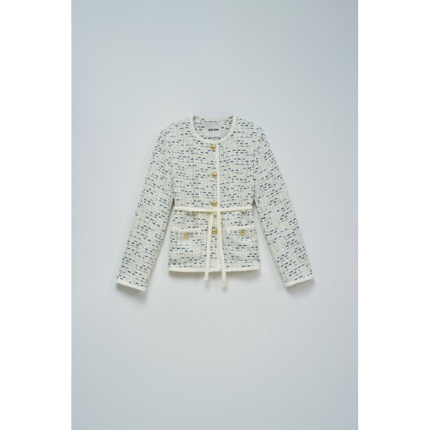 Veste Femme Blanche Cloane Vannes 21010382 010