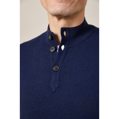 Pull Homme ONE Marine ou Marron