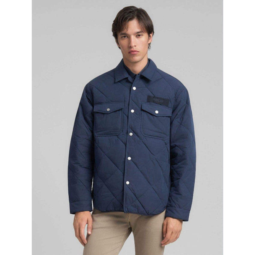 Blouson Homme REPLAY Marine Cloane Vannes M8491 85342 085
