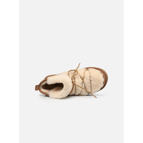 Bottines Fourées Femme ALPES Marron Cloane Vannes ALPES