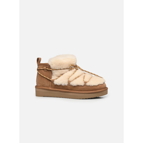 Bottines Fourées Femme ALPES Marron Cloane Vannes ALPES