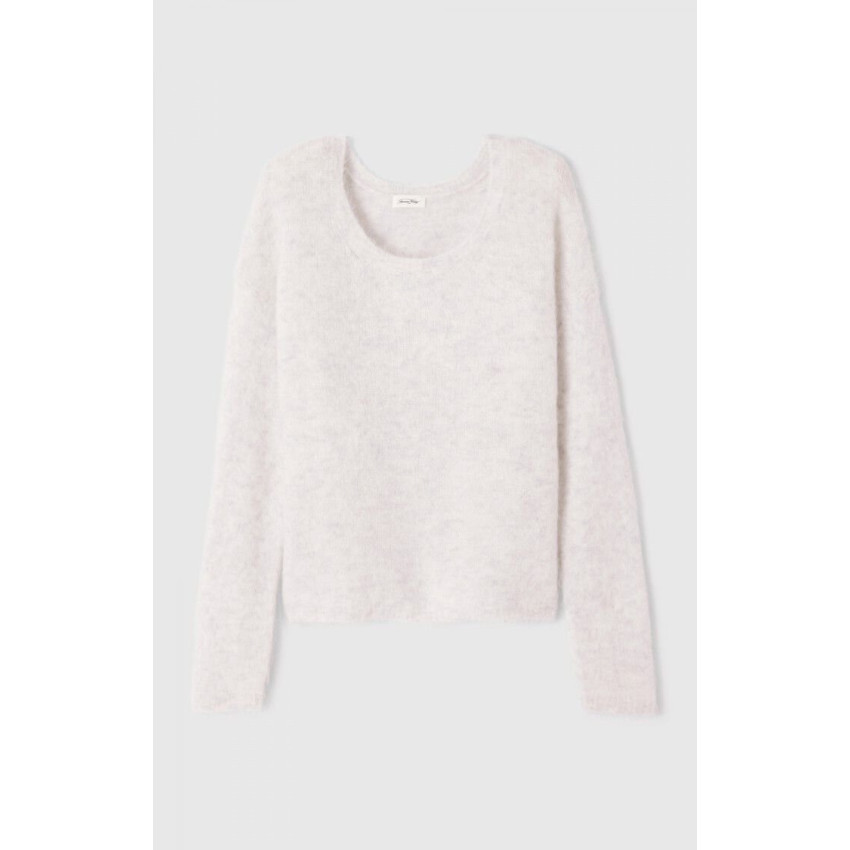 Pull Femme American Vintage NUNY Gris Cloane Vannes