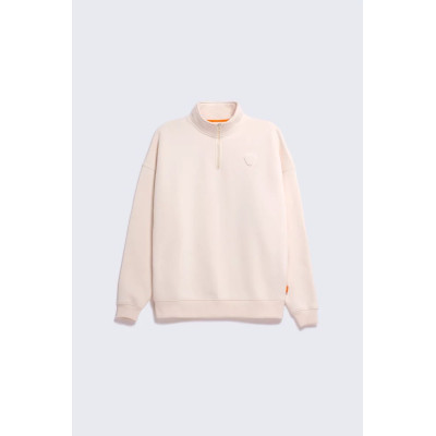 Sweat Demi Zip Homme Gertrude ROSS Crème Cloane Vannes
