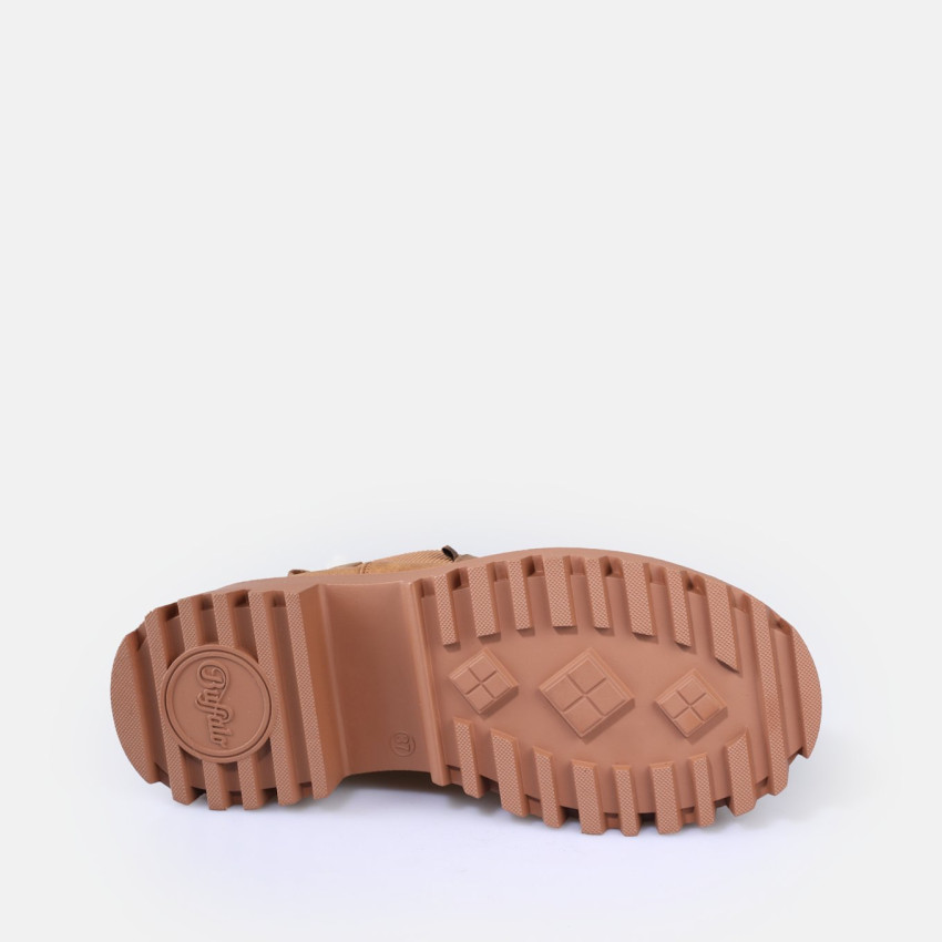 Bottines Femme Buffalo ASPEN WARM Marron Cloane Vannes 1270121