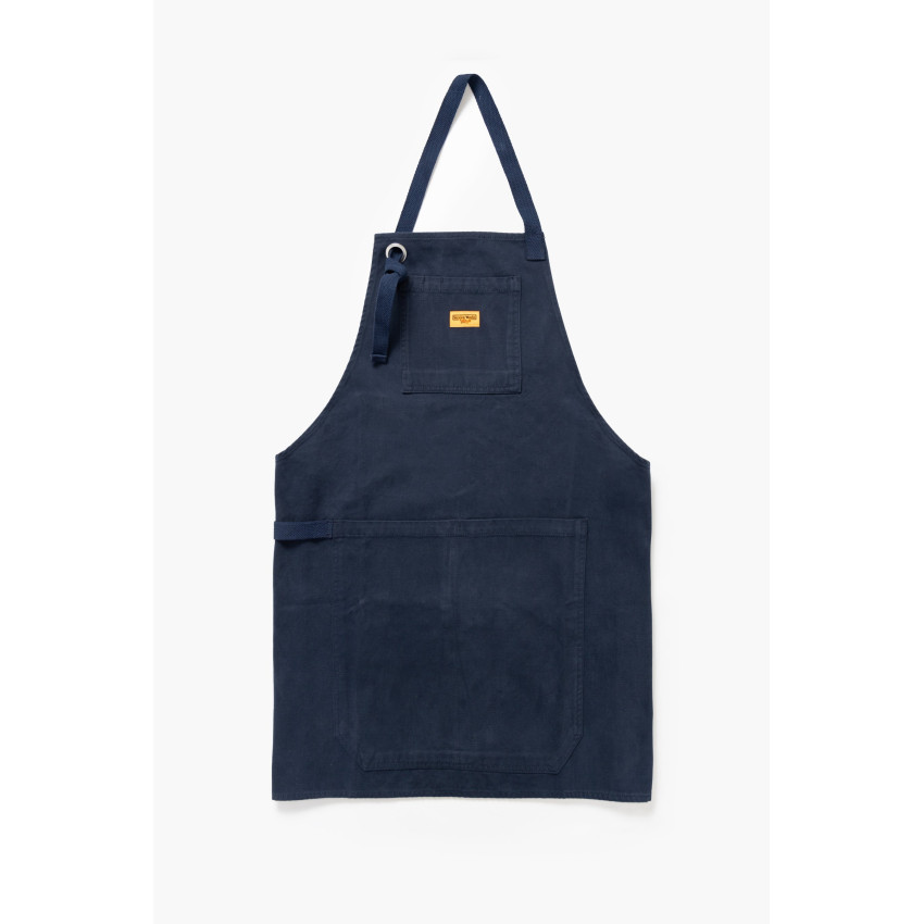 Tablier Homme Service Works MOLESKIN APRON Bleu Marine Cloane Vannes