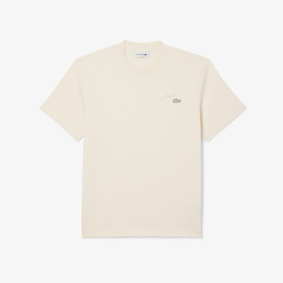 T-Shirt Homme Lacoste SIGNATURE Beige Cloane Vannes TH5492