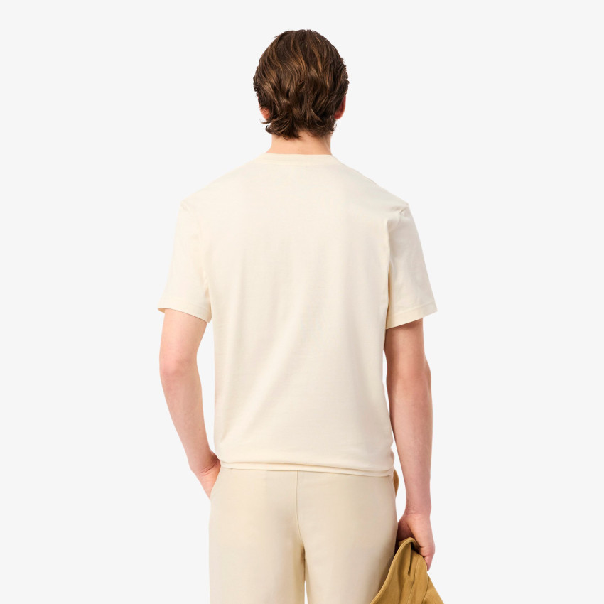 T-Shirt Homme Lacoste SIGNATURE Beige Cloane Vannes TH5492