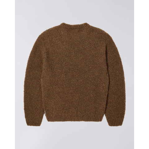 Pull Homme Edwin DUN TEXTURED Taupe Cloane Vannes I034134 3FC
