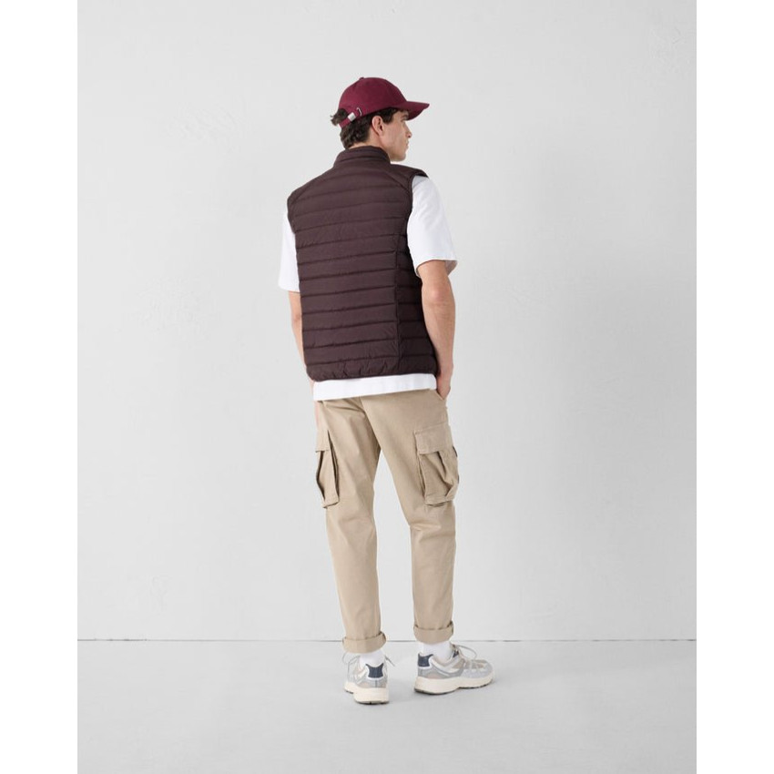 Doudoune Sans Manches Jott Homme ARAFO Marron Cloane Vannes SS24MDOW61 80Q