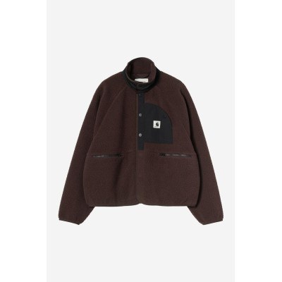 Veste Femme Carhartt Wip FLYNN FLEECE Marron Cloane Vannes I035460 3AN