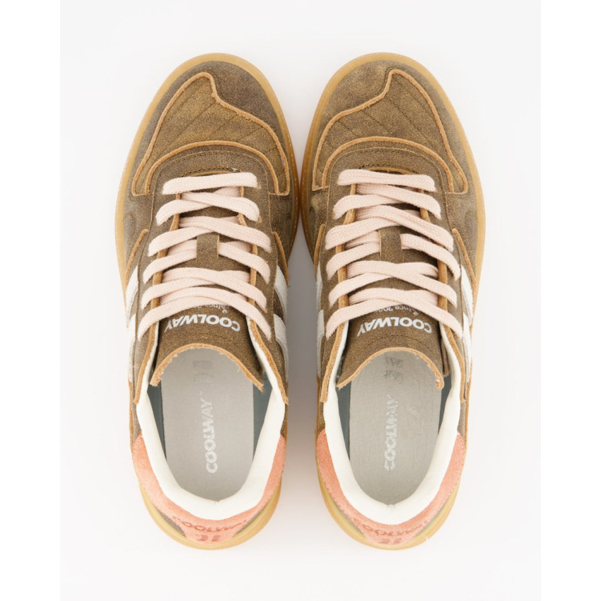 Baskets Coolway Homme GOAL Camel Cloane Vannes 8633710