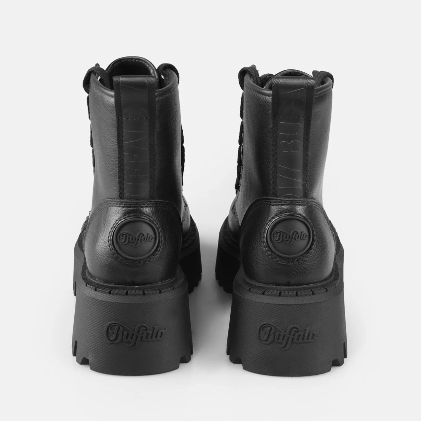 Bottines Femme Buffalo CHELSEA ASPEN FRONT ZIP Noir Cloane Vannes 1270122