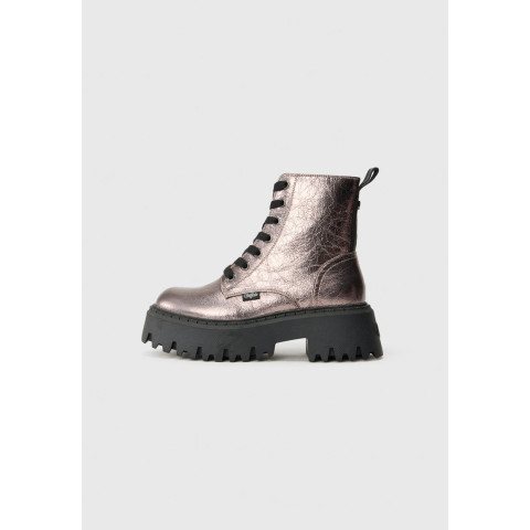 Bottines Femme Buffalo CHELSEA ASPEN LACE UP Metal Cloane Vannes