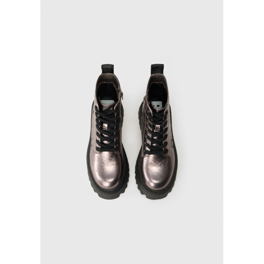 Bottines Femme Buffalo CHELSEA ASPEN LACE UP Metal Cloane Vannes