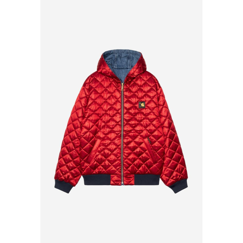 Blouson Réversible Homme OG ACTIVE JACKET 50TH ANNIVERSARY Carhartt Wip Denim et Rouge Cloane Vannes