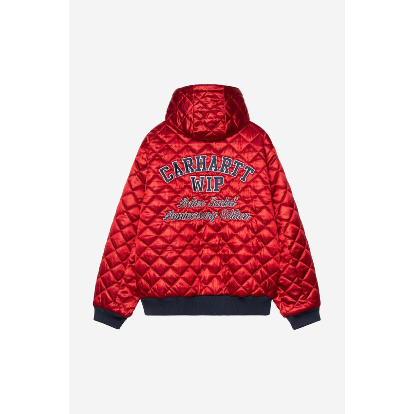 Blouson Réversible Homme OG ACTIVE JACKET 50TH ANNIVERSARY Carhartt Wip Denim et Rouge Cloane Vannes