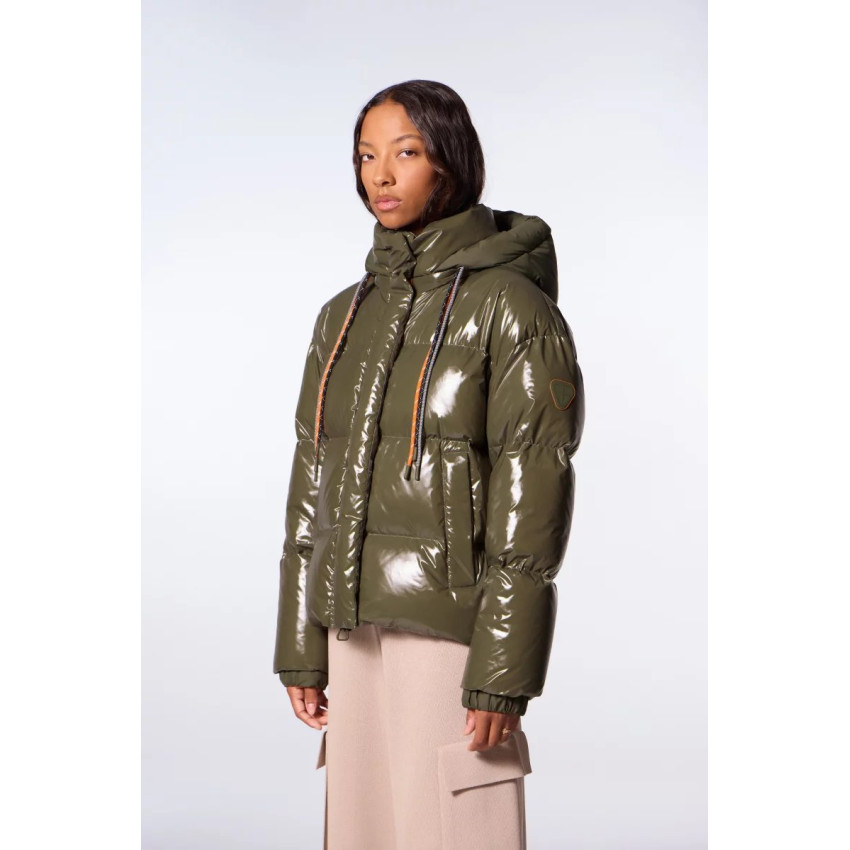 Doudoune Gertrude Femme LILI BRIGHT Kaki Cloane Vannes H25LILIBRIGHT