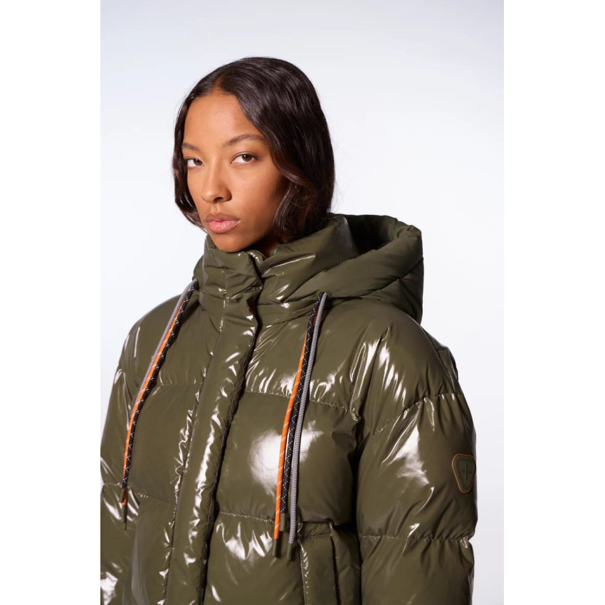 Doudoune Gertrude Femme LILI BRIGHT Kaki Cloane Vannes H25LILIBRIGHT