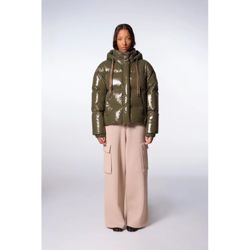 Doudoune Gertrude Femme LILI BRIGHT Kaki Cloane Vannes H25LILIBRIGHT