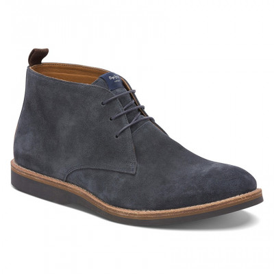 Chaussures Homme pepe jeans bleu marine semi-montante style habillé, référence PMS50154, Cloane magasins de marques a Vannes
