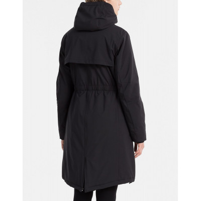 manteau noir calvin klein
