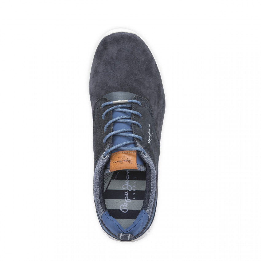 Chaussures pepe jeans jayden 2.1 bleu marine pour homme, Cloane Vannes