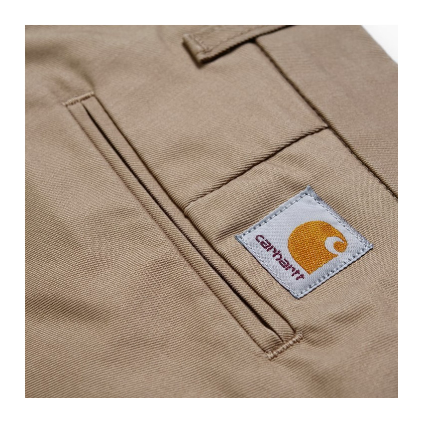 Pantalon chino CARHARTT beige SID PANT pour homme, cloane vetements de marques a Vannes