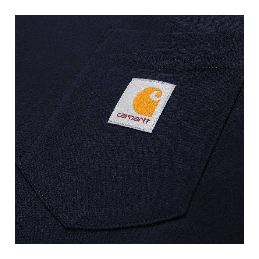 T-shirt Carhartt Wip manches longues Gris ou Bleu Marine chez Cloane Square Vannes