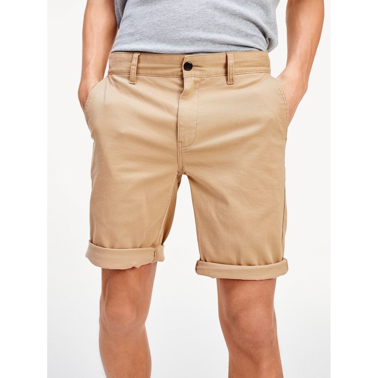 Les umes Shorts Classique Bermuda Chino Homme Stretch Confortable sans Pince Coupe Ajustée Shorts Styles fondamentaux