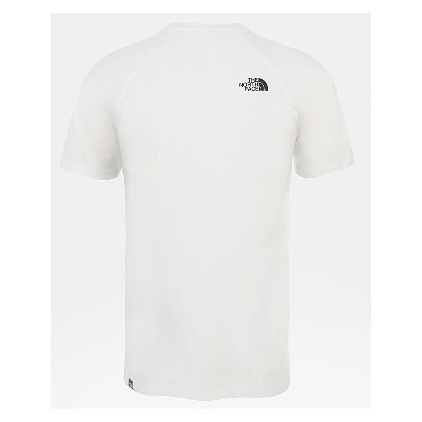 T-shirt The North Face pour Homme logo redbox sur la poitrine, coloris Blanc ou Noir