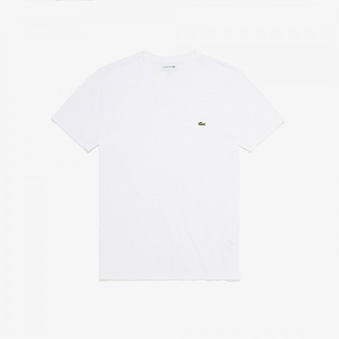 T-shirt Lacoste basic col v pour Homme, référence TH6710, CLOANE à Vannes