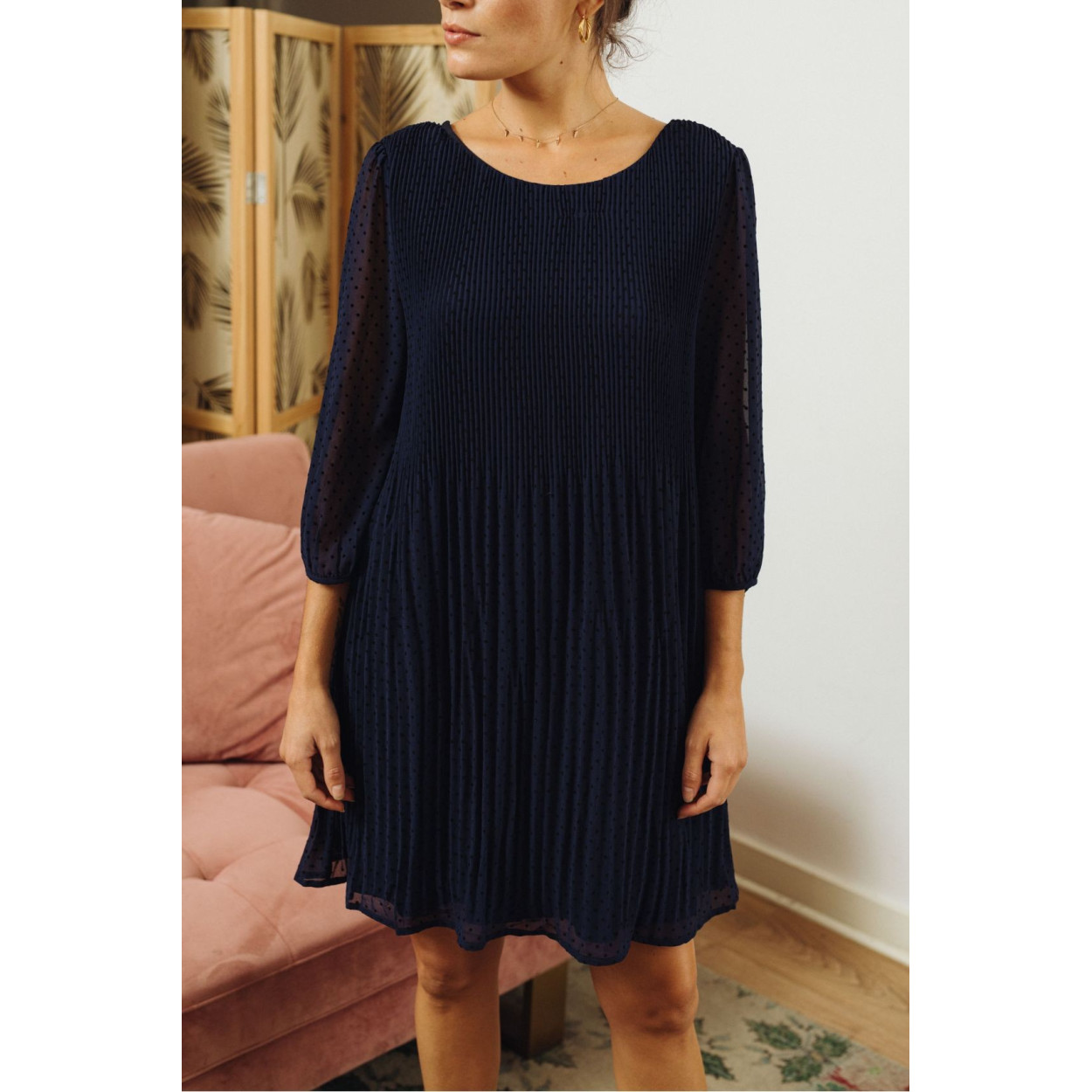 la petite robe bleue