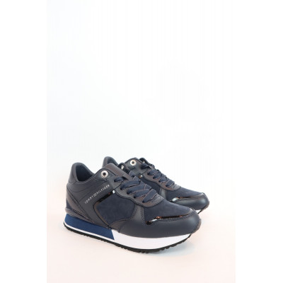 sneakers tommy hilfiger femme bleu marine