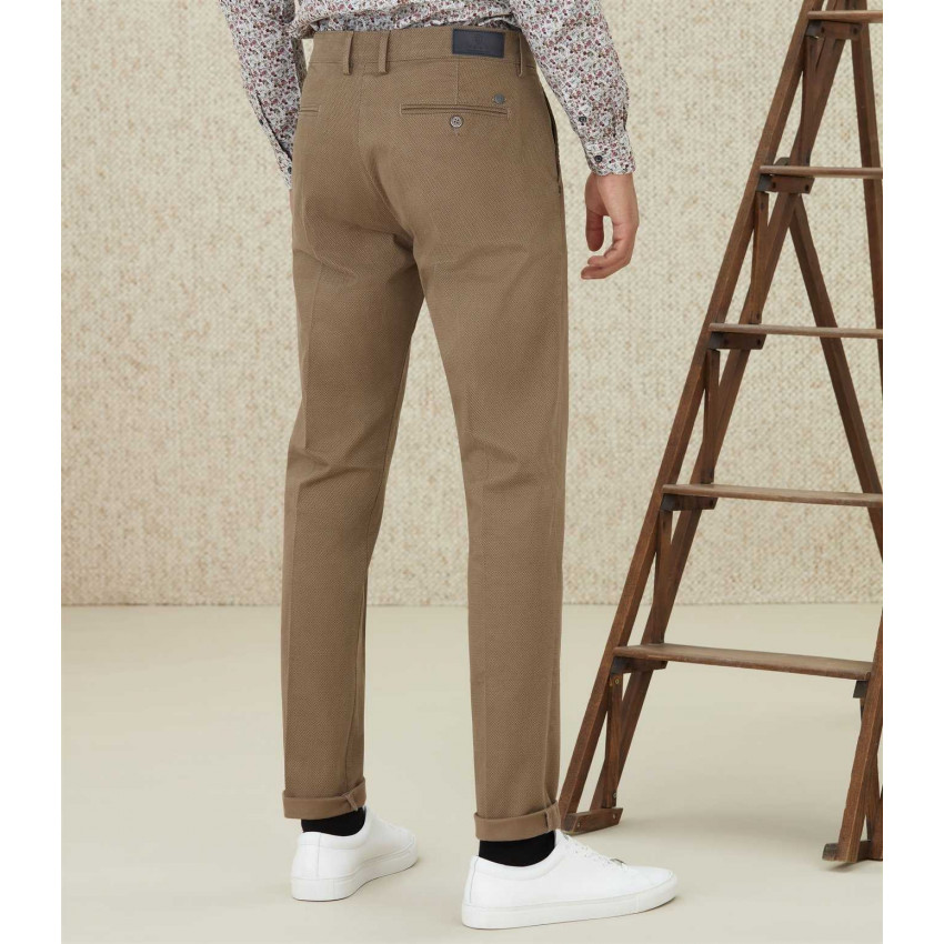 Pantalon Homme Izac Cristal Beige ou Noir, e-shop Cloane, disponible en magasins à Vannes