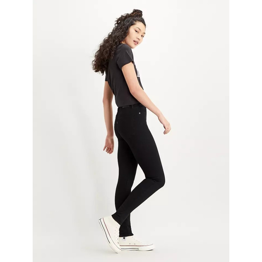 Jeans femme Levi's Mile High super skinny noir référence 22791 0052, Cloane E-shop et magasins à Vannes