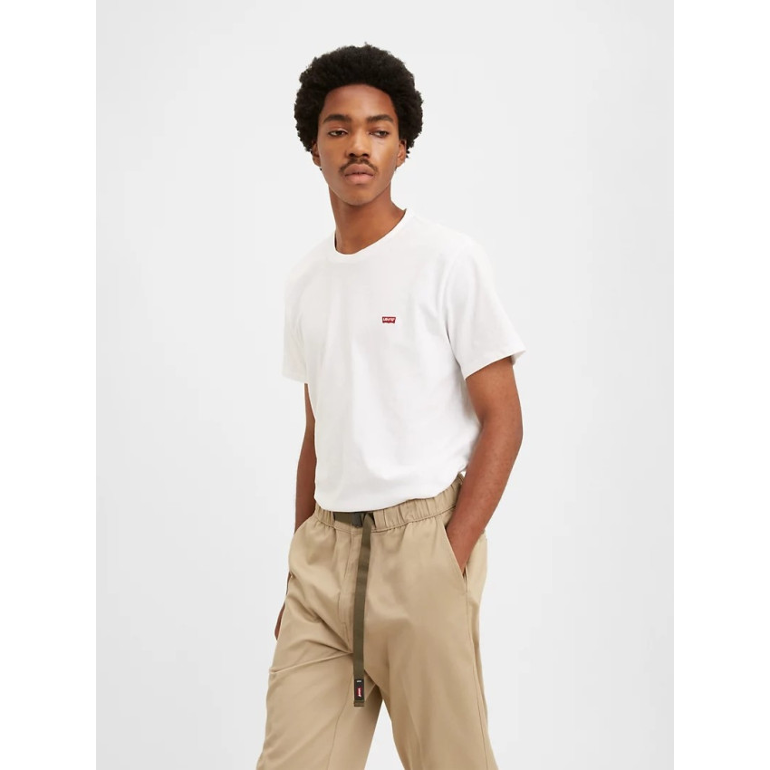 T-shirt homme LEVIS blanc col rond et manches courtes référence 56605 0000, E-boutique CLOANE, magasins de vêtements de marques 