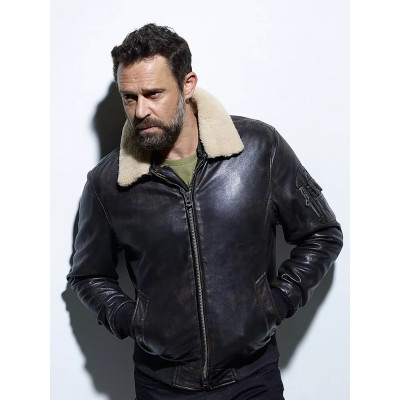 Blouson en cuir homme DAYTONA marrond foncé façon bomber référence Tom4 Lamb ermis, E-shop CLOANE