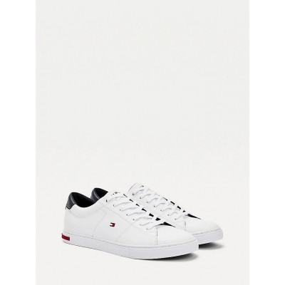 basket tommy hilfiger homme cuir blanc