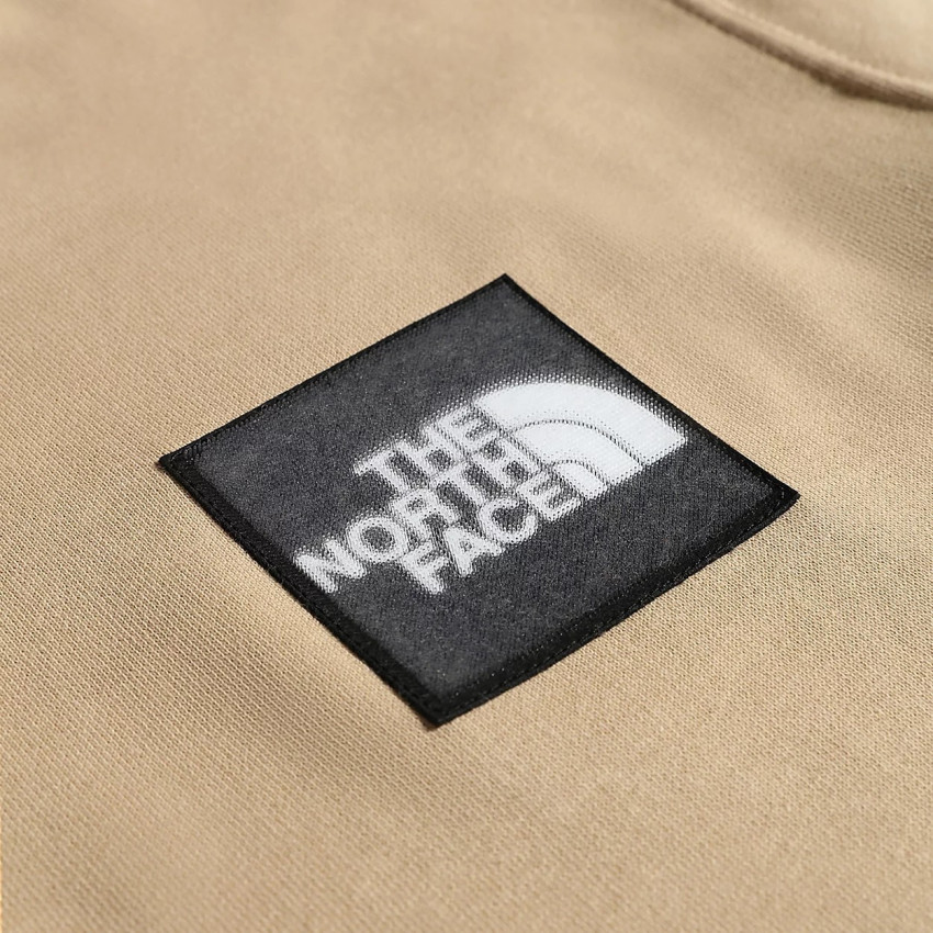 Sweat col rond THE NORTH FACE Homme coloris Beige, Blackbox logo