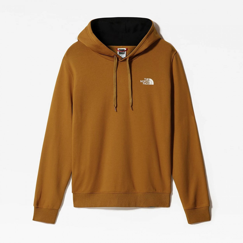 Sweat THE NORTH FACE Homme, coloris moutarde (camel) logo capuche