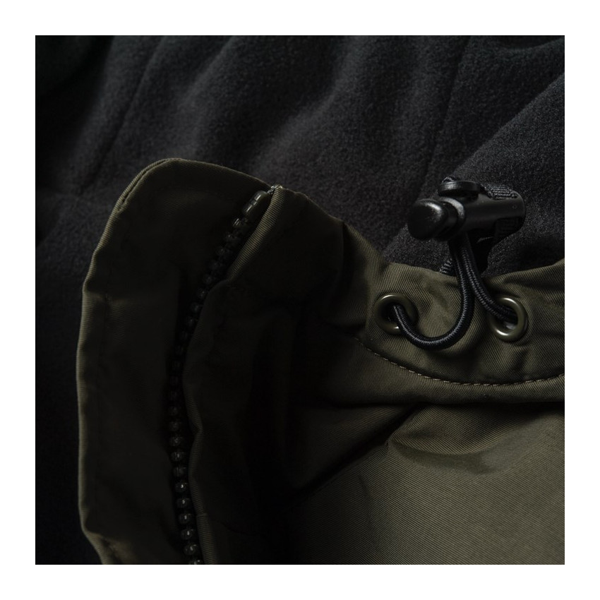 Blouson sail jacket CARHARTT-WIP bleu marine ou kaki à capuche