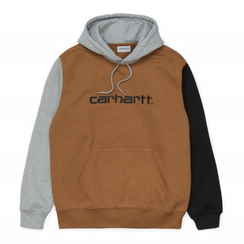 Sweat à Capuche Homme Carhartt-WIP Tricolor Camel, e-boutique CLOANE