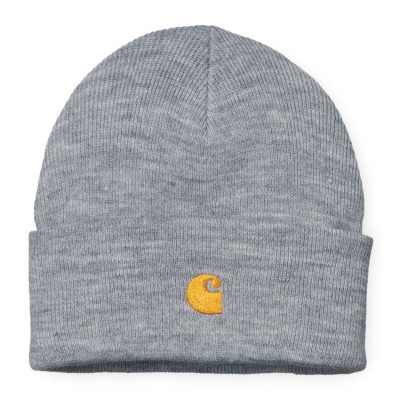 Bonnet Mixte Carhartt Wip CHASE Gris Cloane Vannes